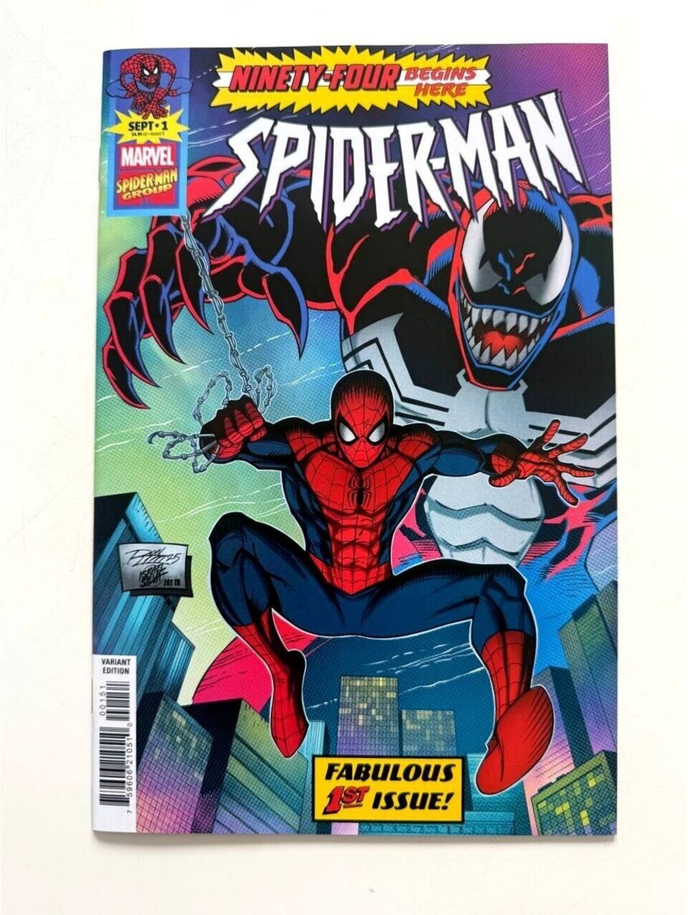 Spider-Man '94 #1 (2025) NM+ Ron Lim Variant | Mylar Bag | Gemini